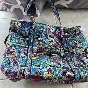 Vera Bradley Disney Mickey Paisley Vera Tote